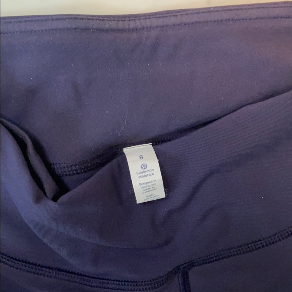 Lululemon navy blue leggings